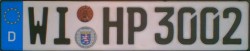 Kennzeichen Hessische Polizei